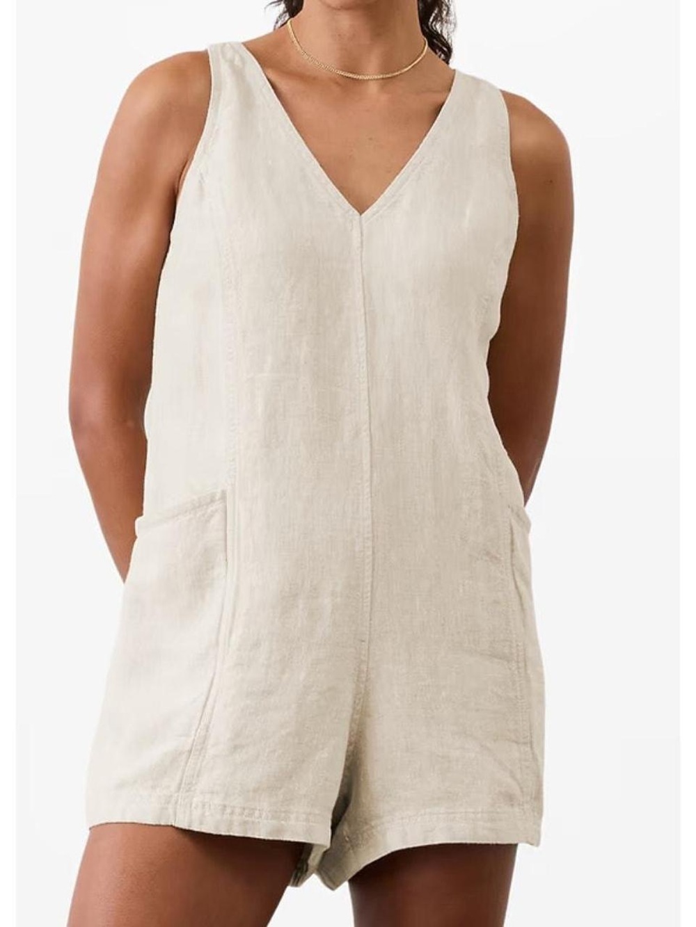 Athleta Women’s Retreat Linen Romper